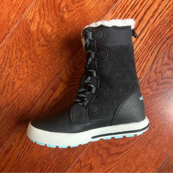 NWT MERRELL Heidi Waterproof Boot Size 11 Toddler Girl in Black - Picture 7 of 16